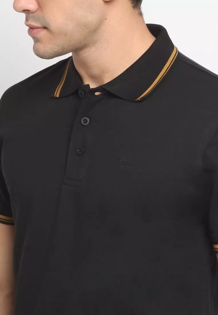 POLICE Polo Shirt Krah Stripes Pria 207200231