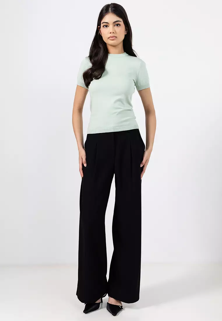 Catherine Short Sleeve Knit