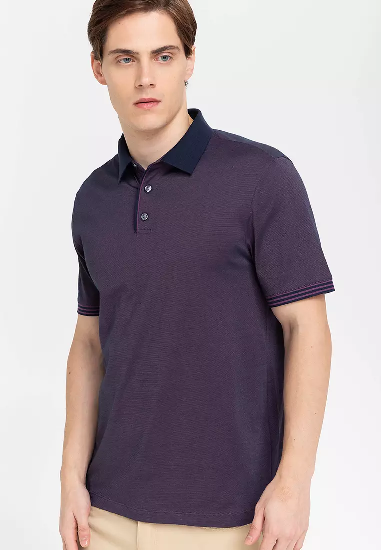 End on end 3 Button Polo Shirt