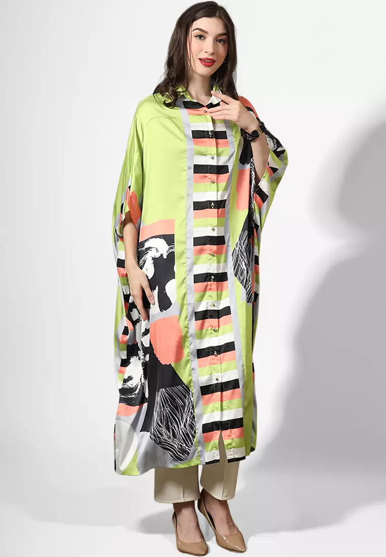 Kanzi Collared Kaftan
