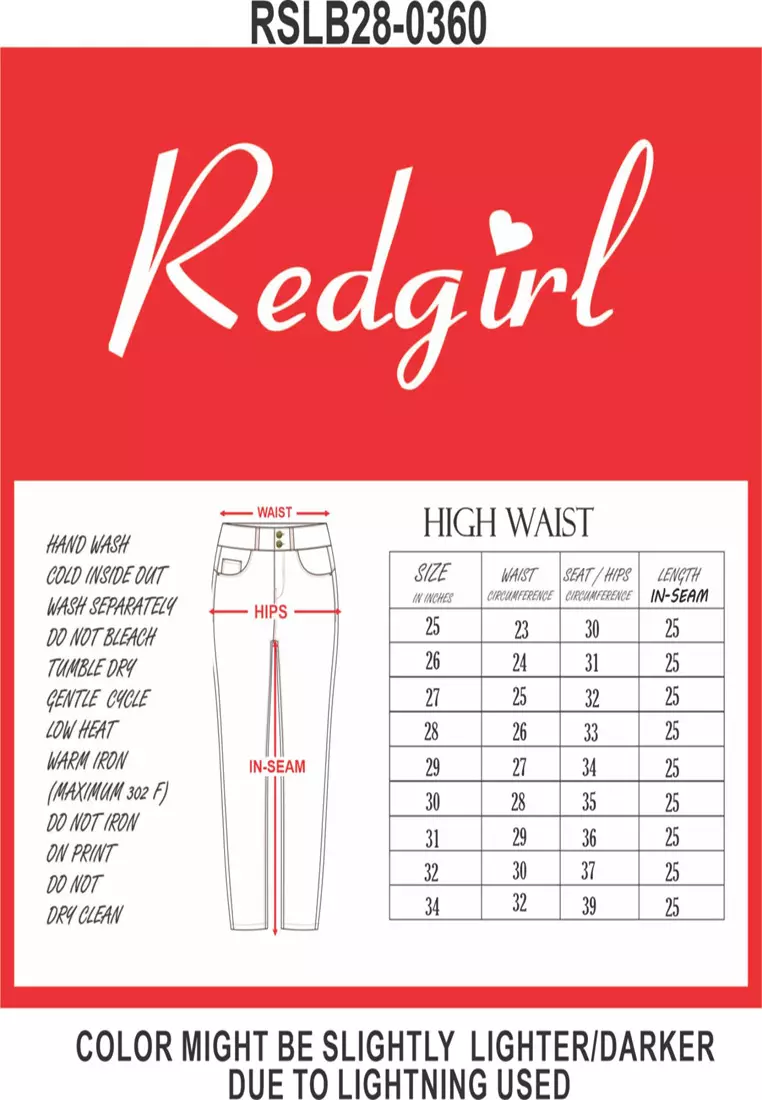 Denim High Waist Ladies Jeans