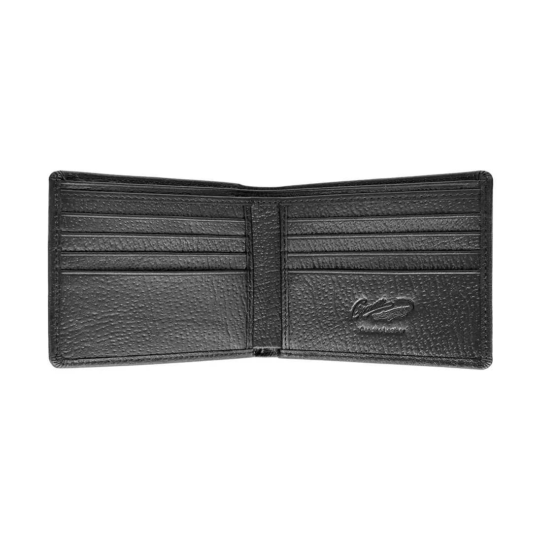 Crocodile H980BY Dompet Bi-fold Wallet Leather Kulit - Black