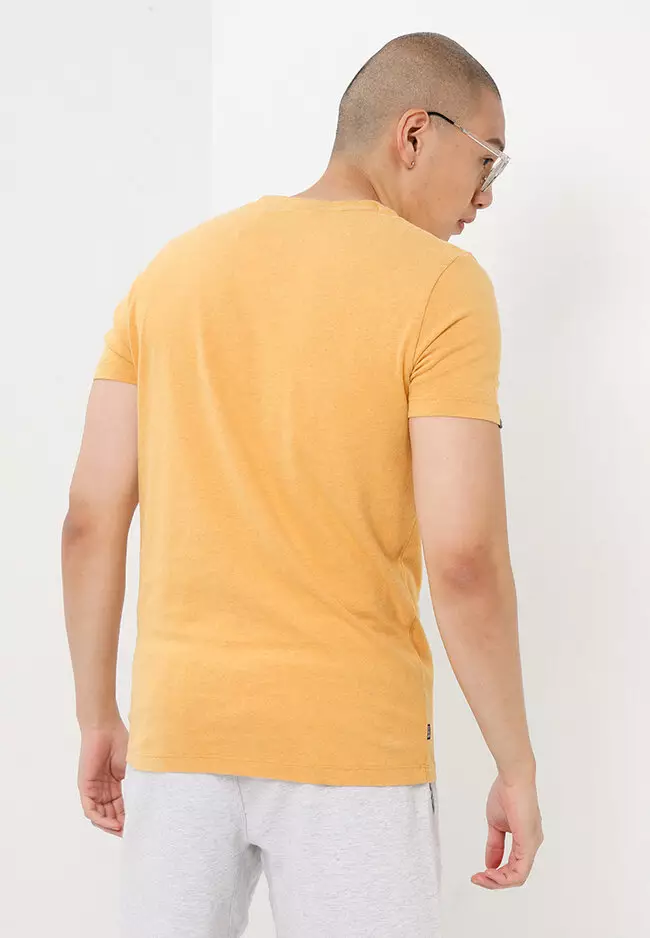 yellow longline t shirt