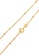 ELLI GERMANY gold Necklace Curb Chain Balls Basic Minimal Trend In 925 Sterling Silver Gold Plated 605E0ACB92F437GS_4