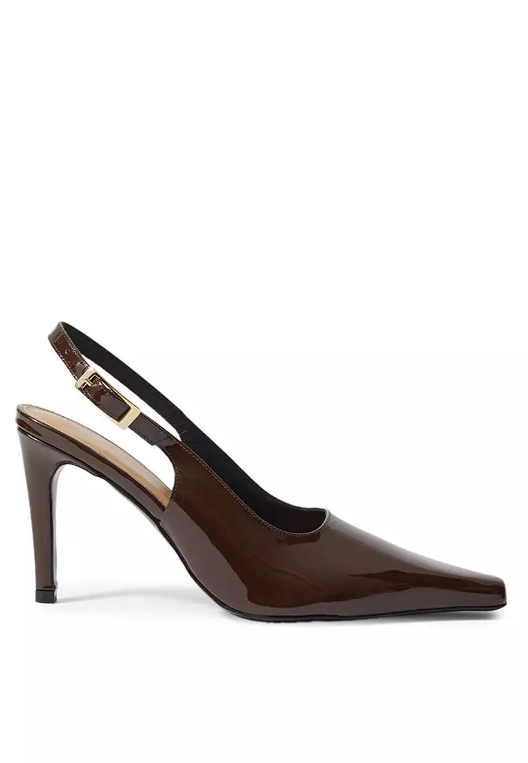 Discount on & Other Stories  shoes - SKU: Patent Leather Slingback Pumps