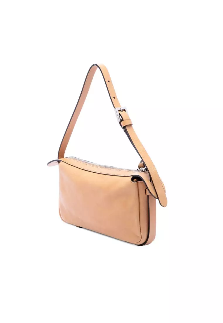 Pre-Loved Fendi Mini Calfskin Simply Handbag