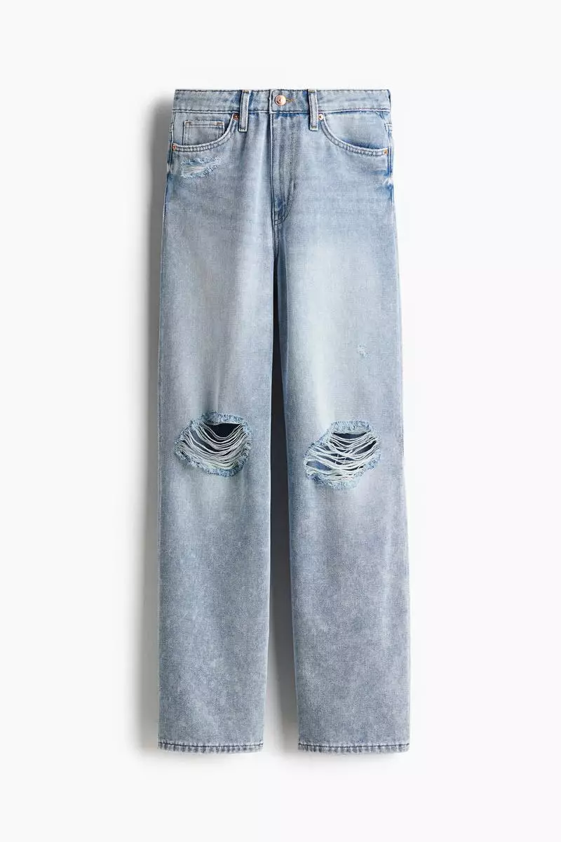 Straight High Jeans