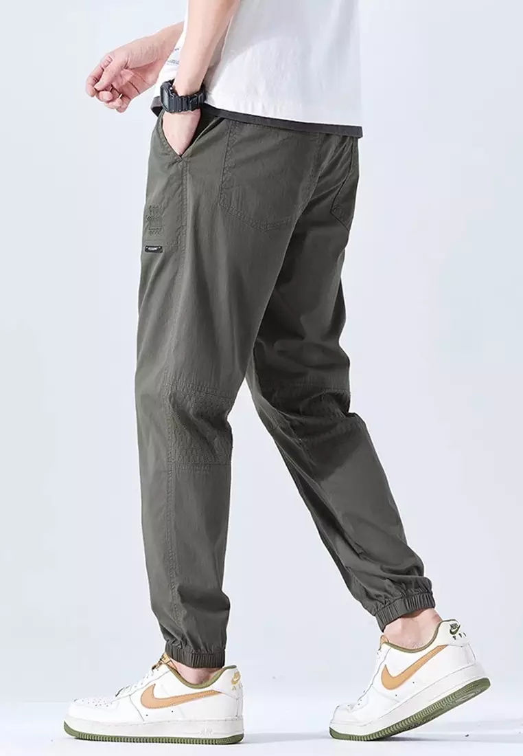 Drawstring Casual Jogger Pants