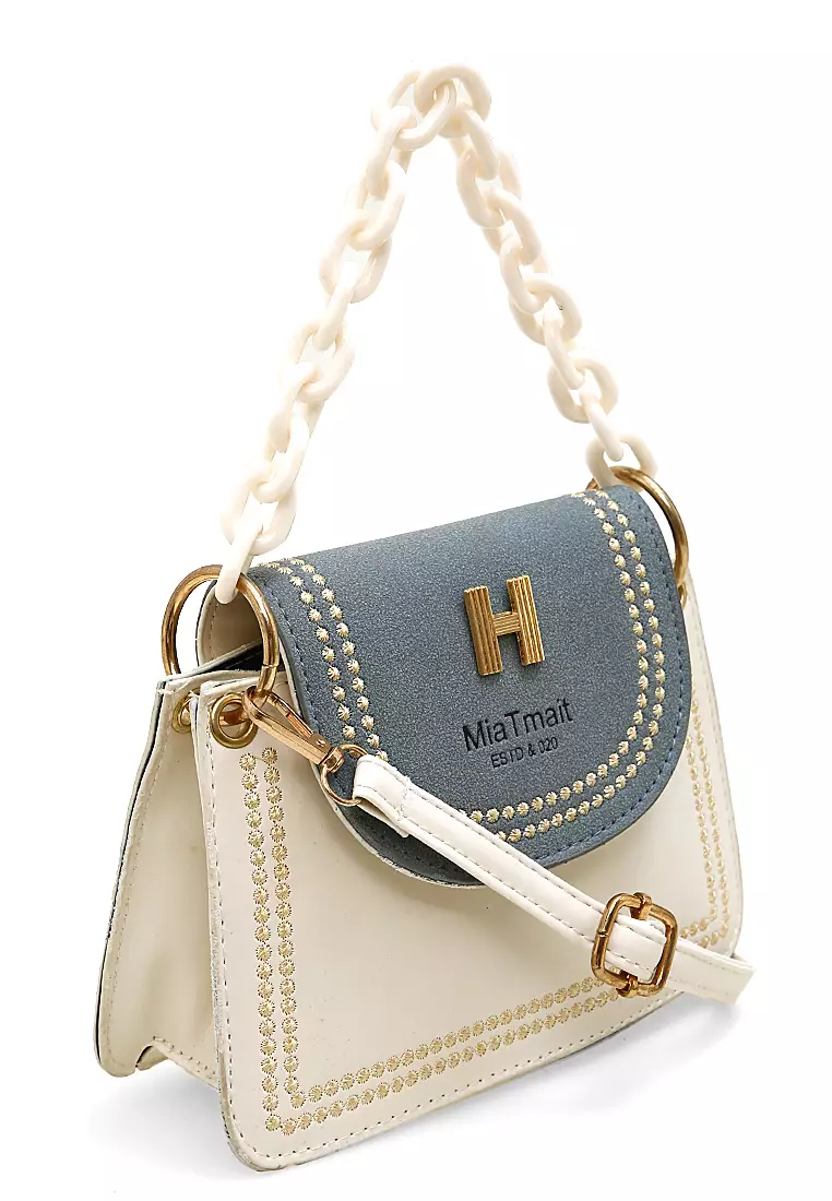 Werlyn Tas Selempang Wanita Classy Casual Large Storage Material Leather Kulit ORIGINAL