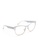 Quattrocento Eyewear Quattrocento Eyewear Mod. Cat Metal with Stainless Steel Frame and CR 39 golden-latte - Lenses 49917GL724D77CGS_3