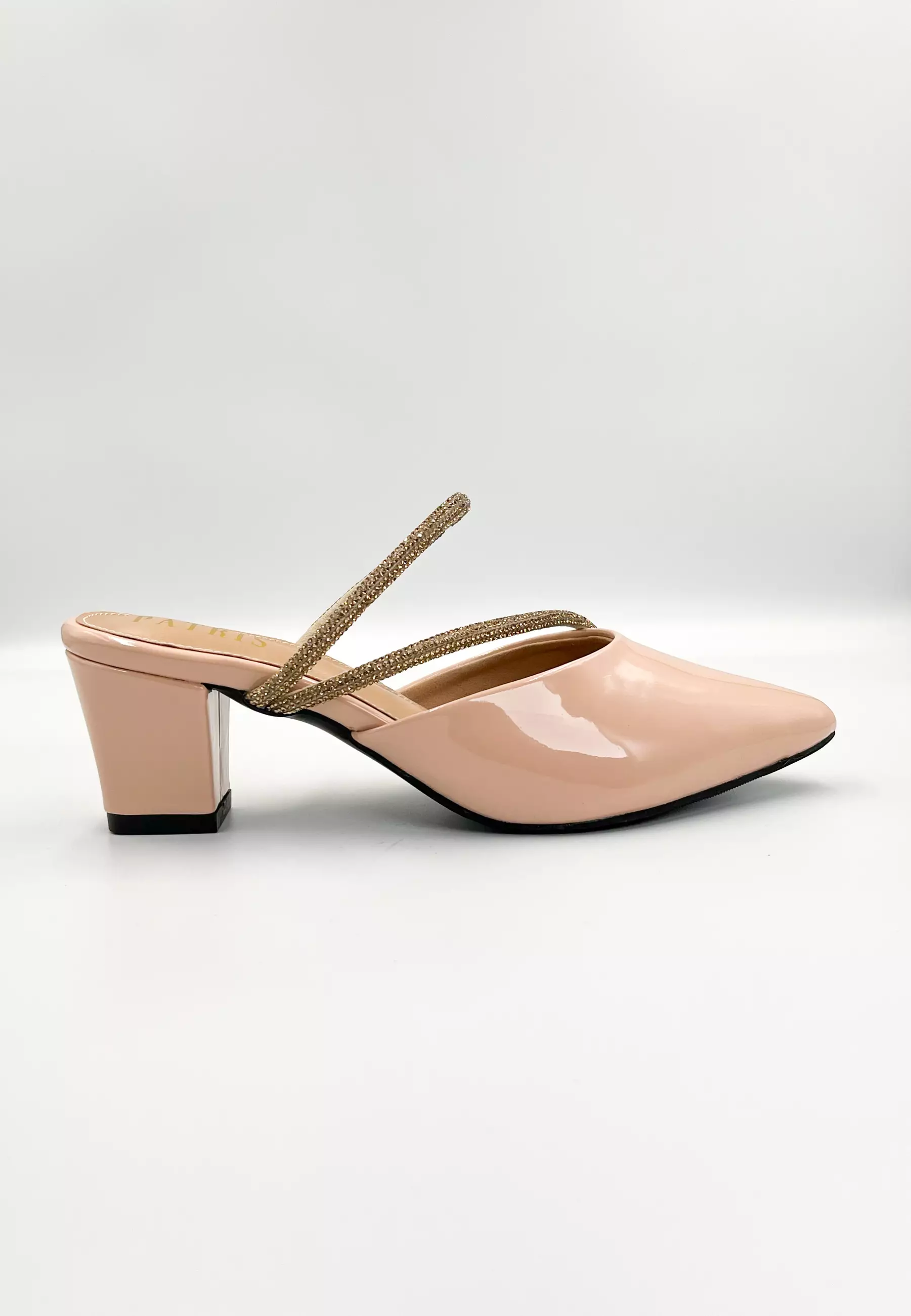 PATRIS Labels Mules Wanita Heels / Hak 5 Cm