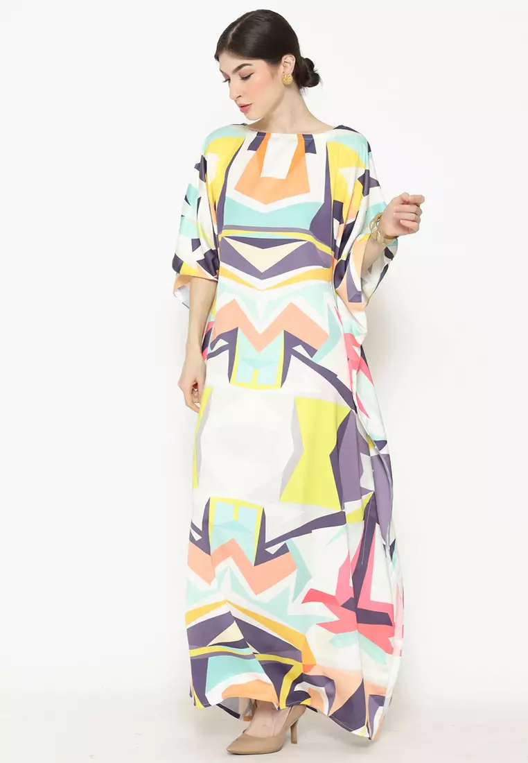 Kanzi Exclusive Short Sleeve Classic Kaftan
