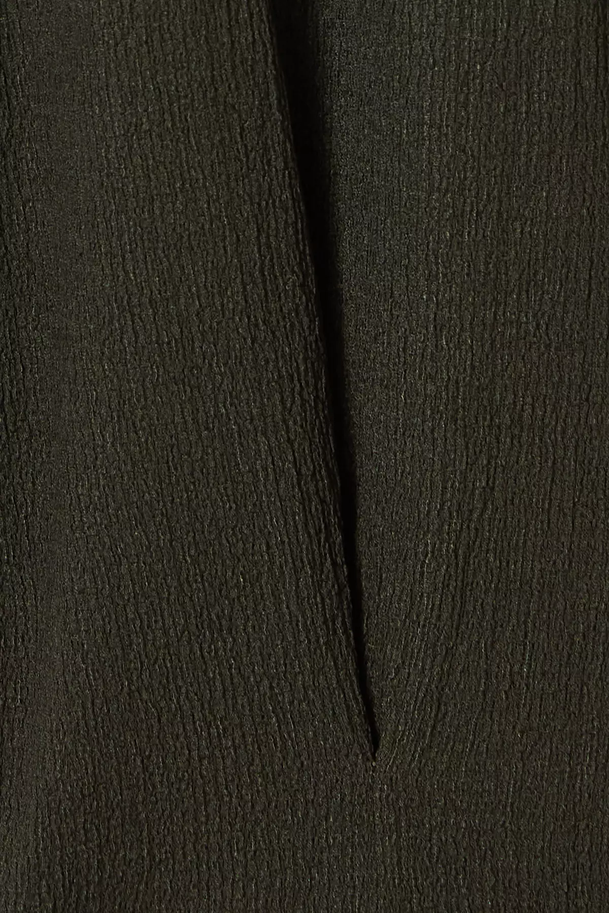 Khaki Carrot Fit Elastic Waist Knitted Plus Size Trousers TBBSS23AR00002