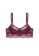 ZITIQUE red Women's Sassy Ultra-thin Breathable Transparent Lace Lingerie Set (Bra And Underwear)  - Red 46DBBUSE119650GS_2