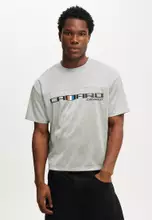 Licensed GM Silver/Camaro Logo