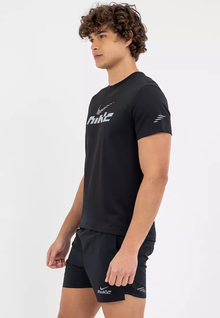 Buy Nike Miler Flash Dri-FIT UV Short-Sleeves Running Top