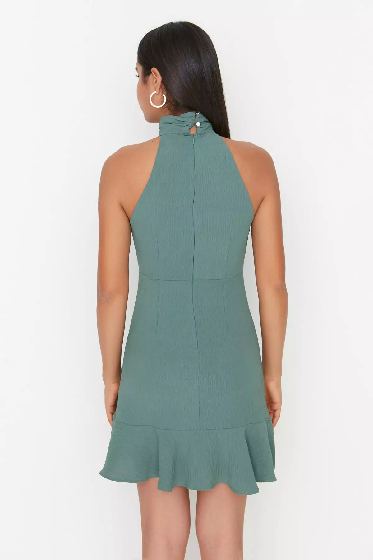 Mini Halter Neck Dress