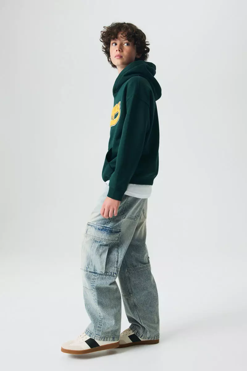 Baggy Fit Cargo Jeans