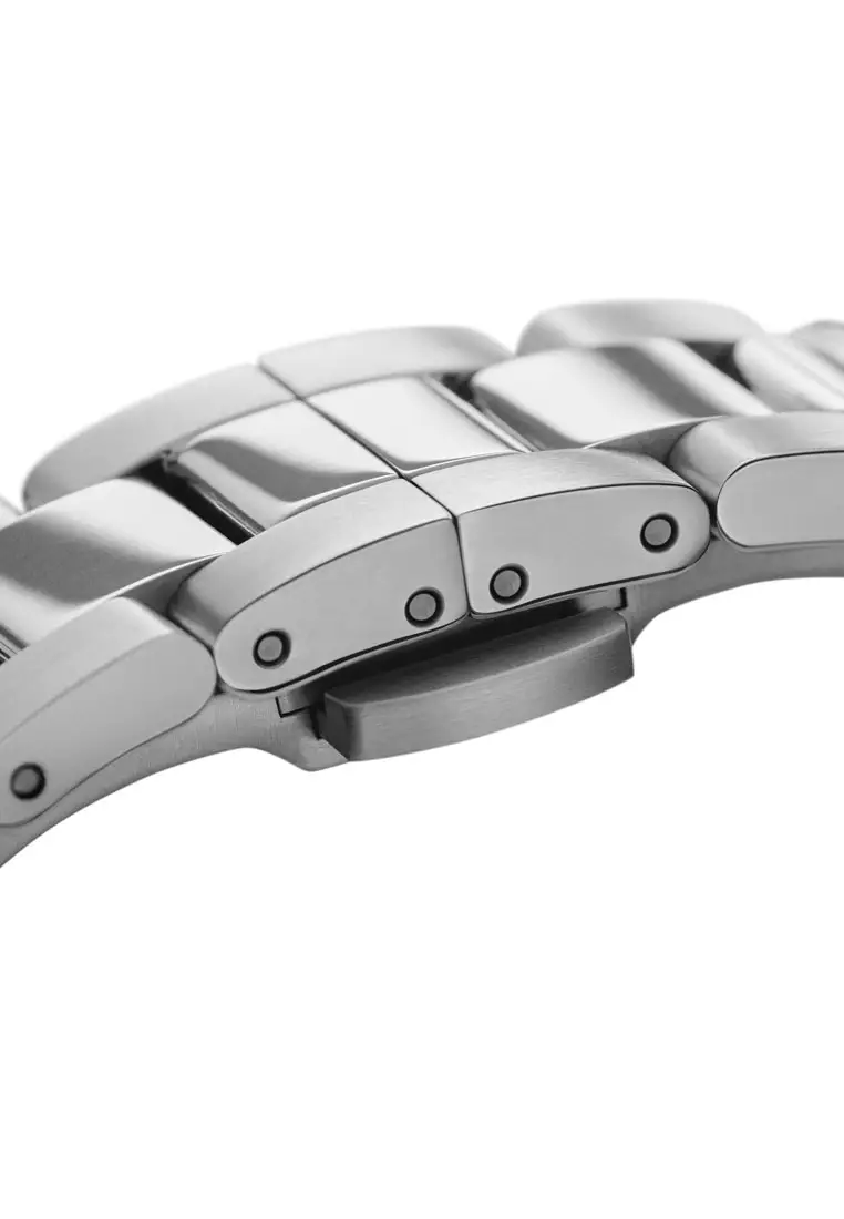 Iconic Link White Dial 40mm Men's Stainless Steel Watch with Link Strap - Sliver - 男士手錶 男錶 Watch for men - 丹尼爾惠靈頓DW OFFICIAL