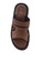Louis Cuppers brown Paneled Flat Sandals 3E6B9SH495D335GS_4