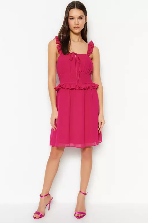Frill Mini Dress