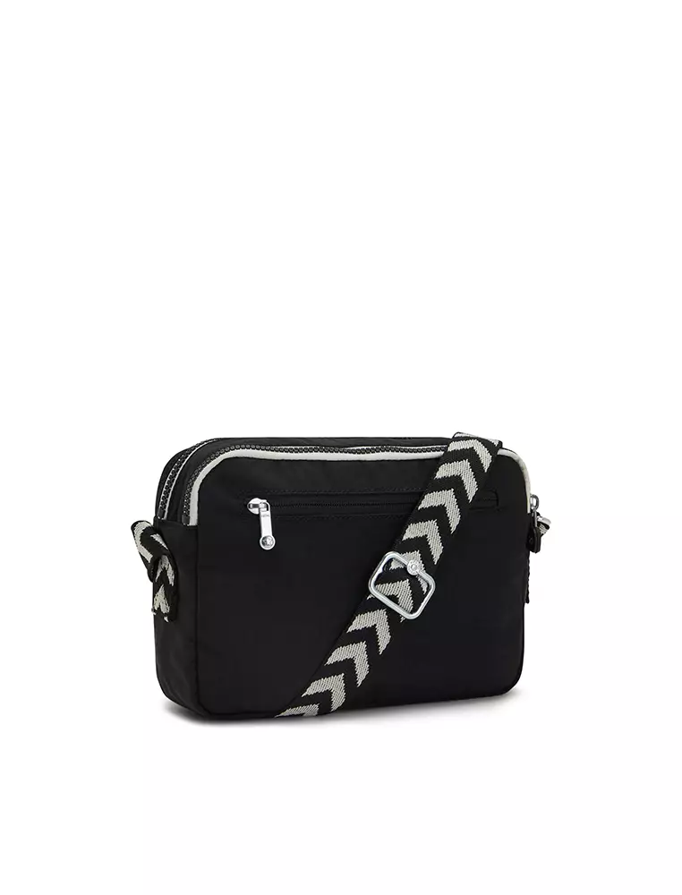 Black chevron crossbody discount bag