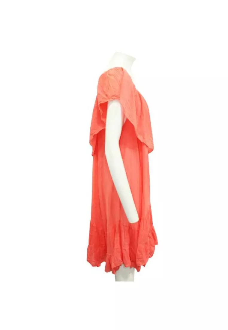 Reformation coral dress new arrivals
