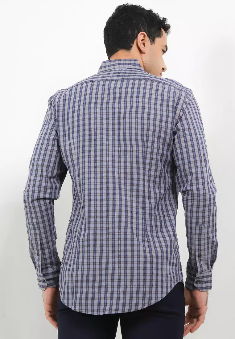 CF Kemeja Kotak Formal