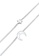 ELLI GERMANY silver Necklace Choker Layer Crescent Astro C885BACC6097F5GS_4