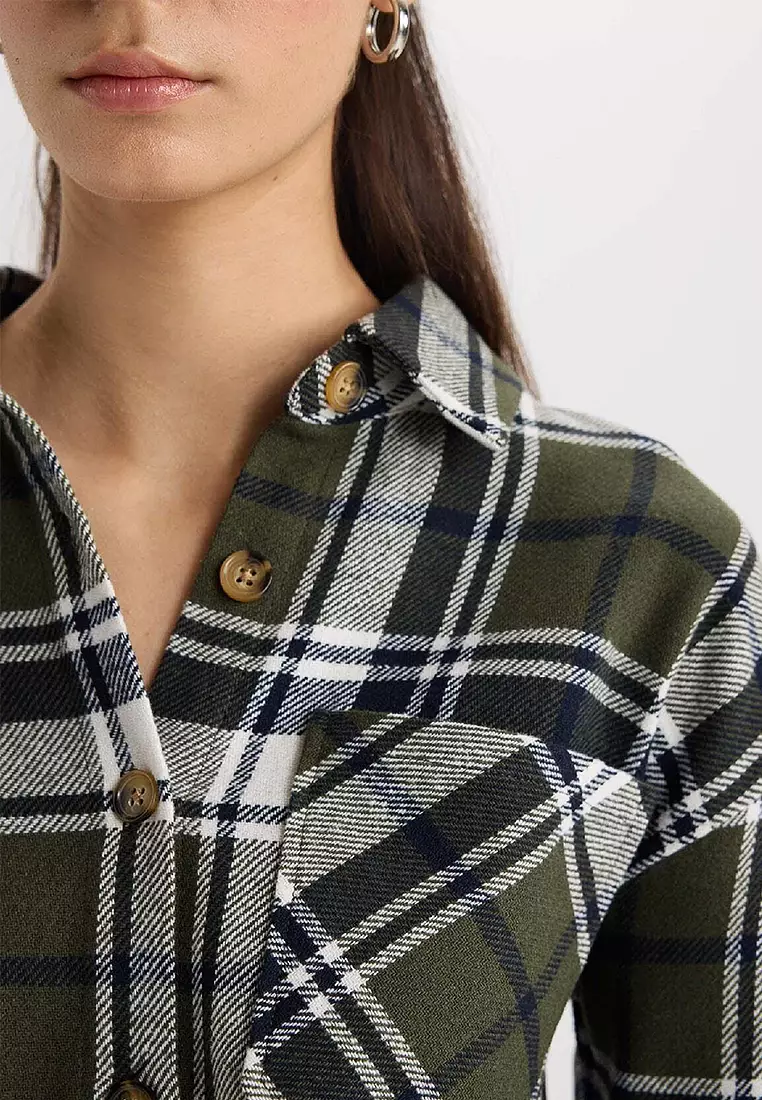 Checkered Flannel Lumberjack Shirt
