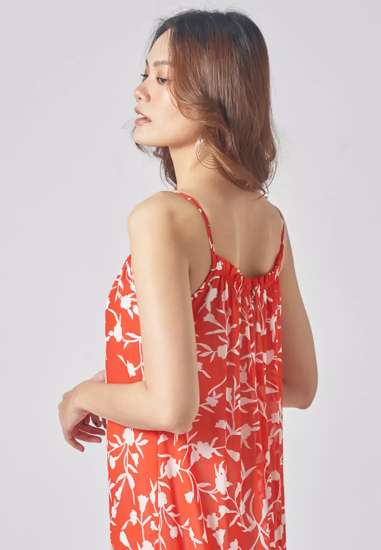 Brighter Day Maxi Chiffon Dress