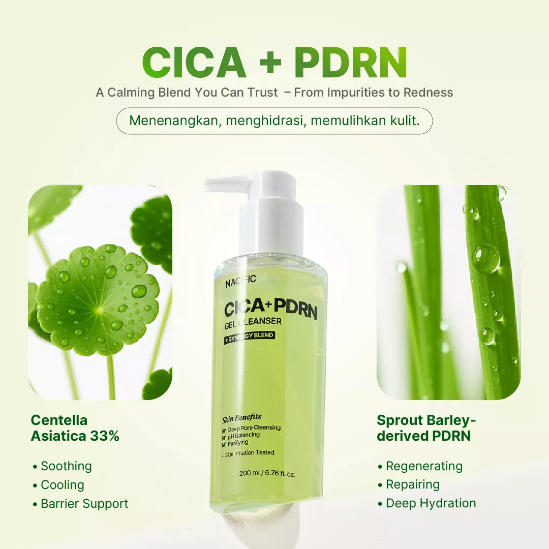 NACIFIC Cica PDRN Gel Cleanser 200ml