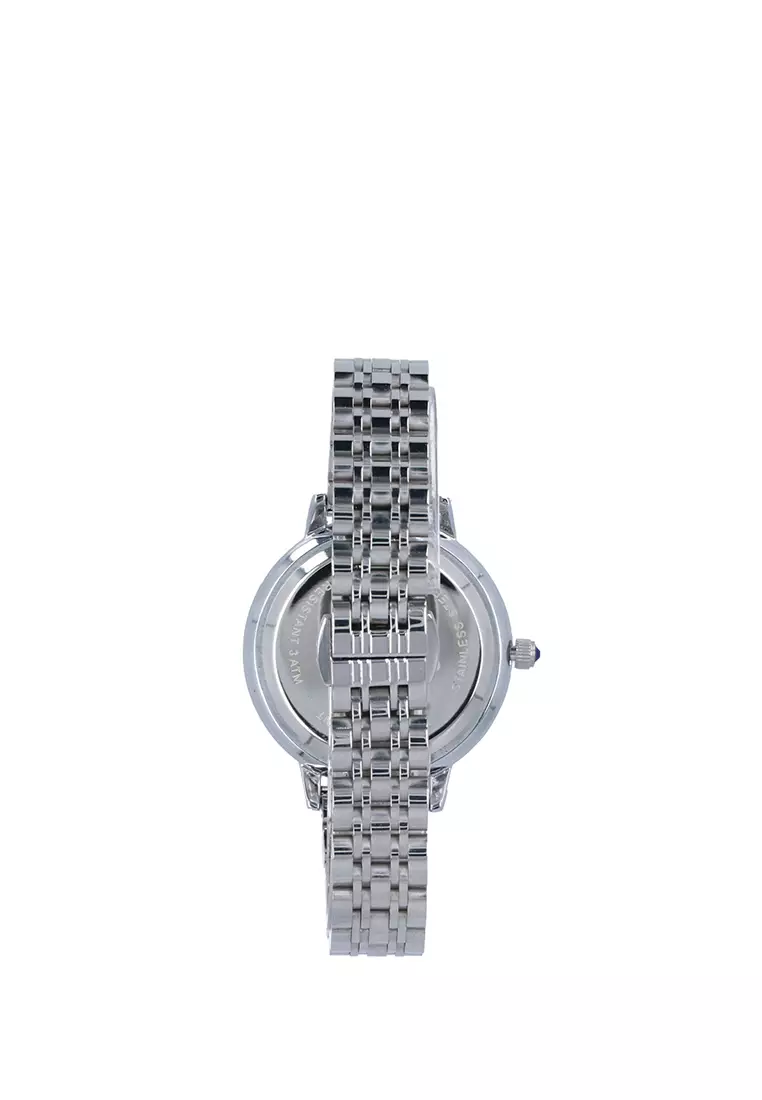 Buy Carlo Rino Silver Aurora Timepiece 2026 Online | ZALORA