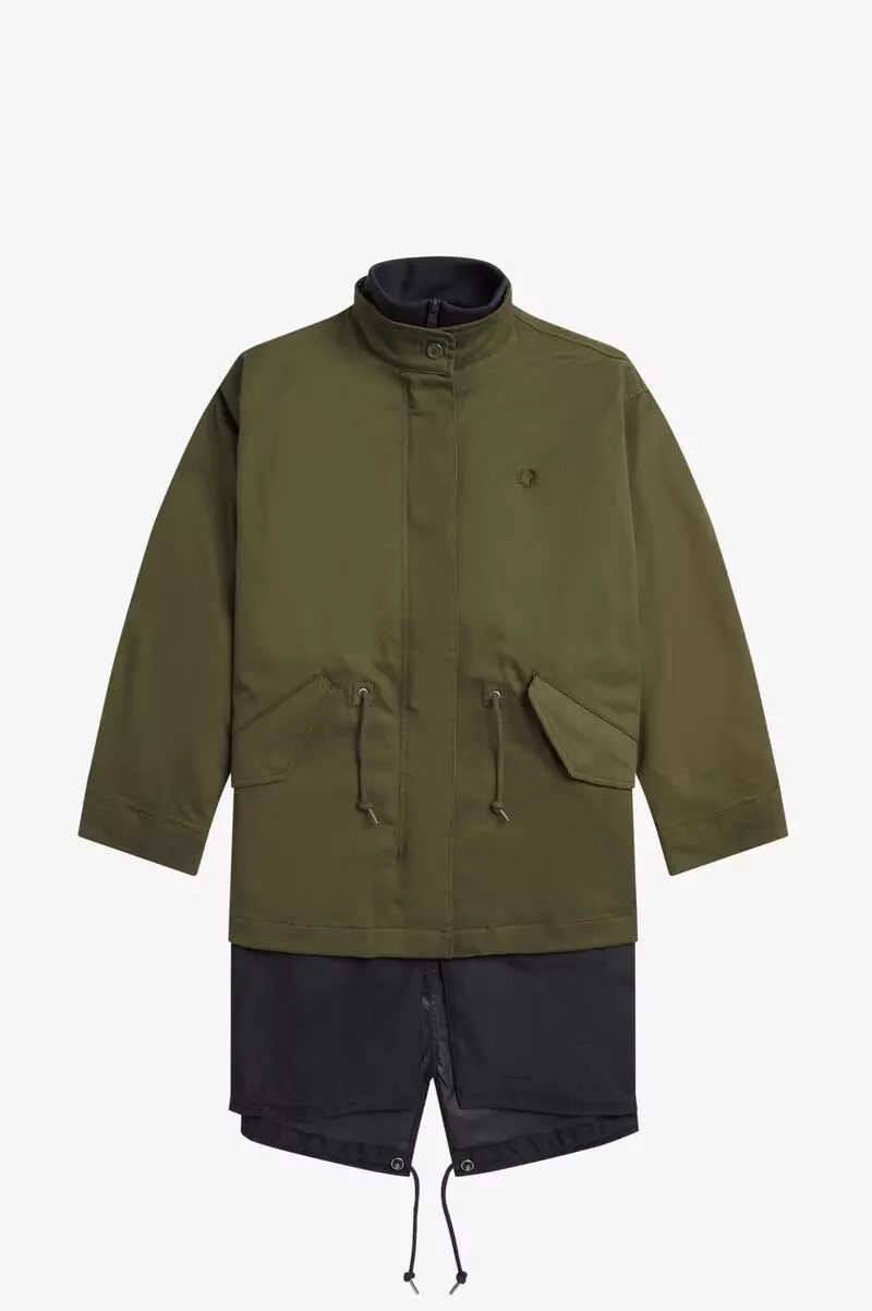 Fred perry clearance long coat