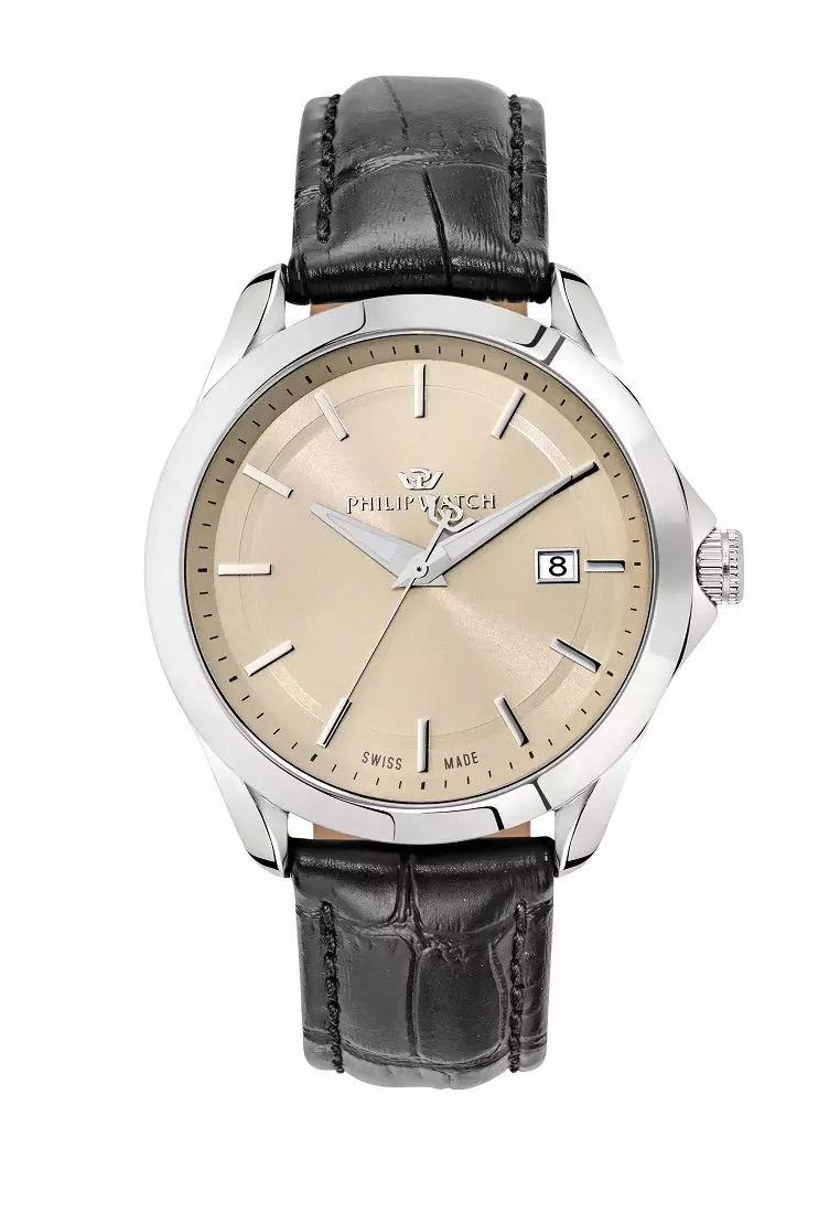 Buy Philip Watch Swiss Made Philip Watch Blaze 44mm Ivory Dial