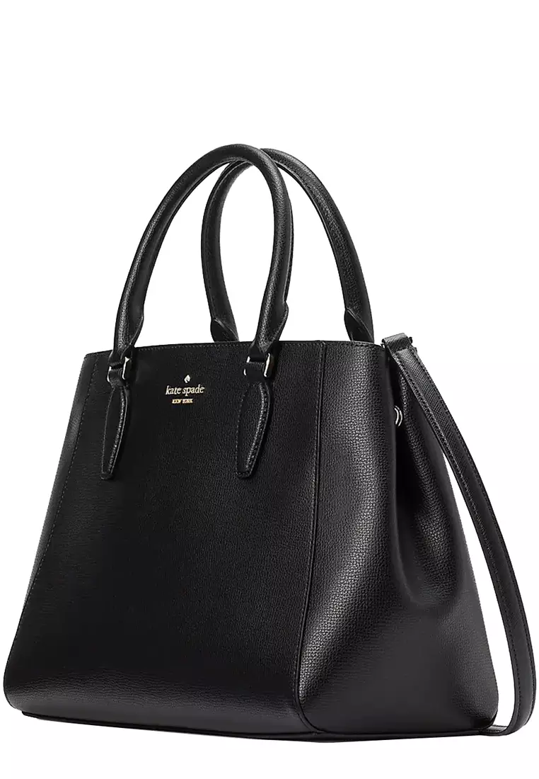 Buy Kate Spade Kate Spade Kristi Satchel Bag in Black ka696 2024 Online ...