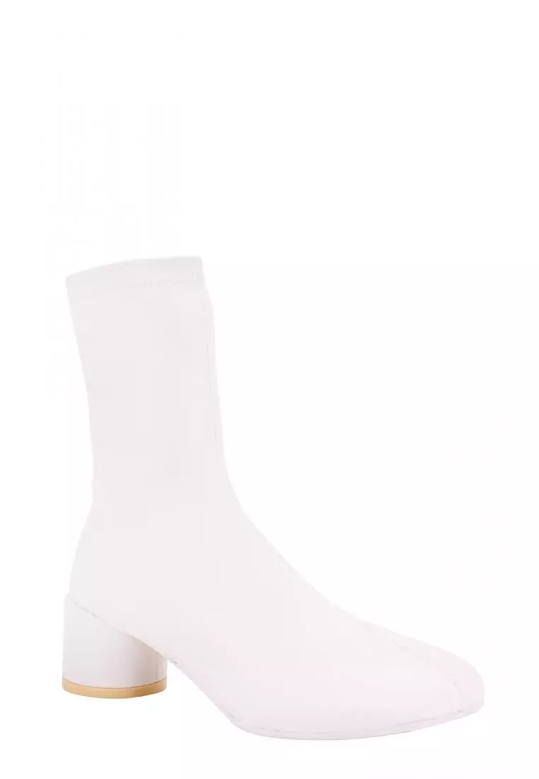 Margiela white clearance tabi boots