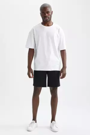 Oversized t top shirt and shorts