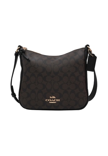 Coach Coach small women's PVC with Leather One Shoulder Messenger Bag 2023  | Buy Coach Online | ZALORA Hong Kong