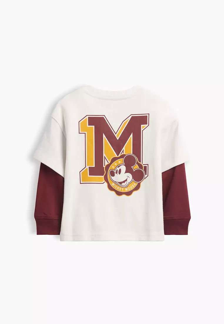 Jual Gap Disney x GAP Double Layer T-Shirt Original 2026 | ZALORA ...