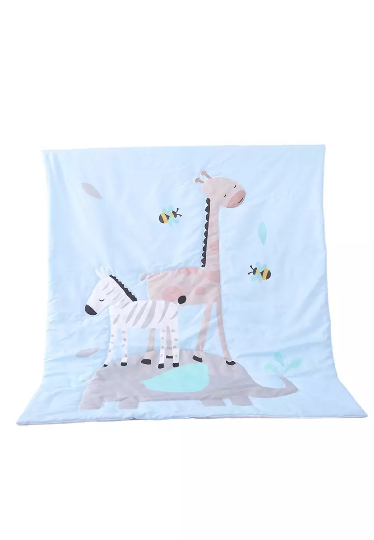 AKARANA BABY Animal Theme Baby Comforter / Baby Quilt Animal Kingdom
