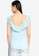 Springfield blue Embroidery Neckline Top 9F537AA5A86EAAGS_1