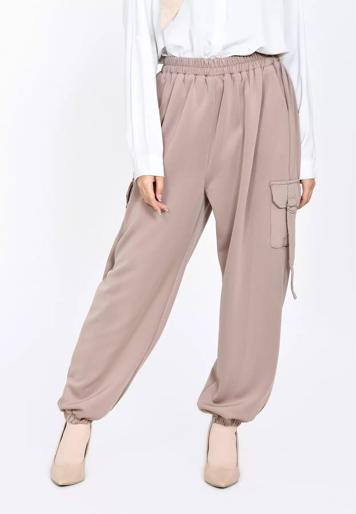 Jogger Cargo Luna Bigsize