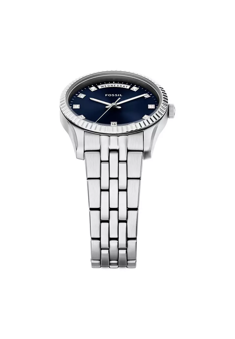 Scarlette Silver Stainless Steel Watch Es5457