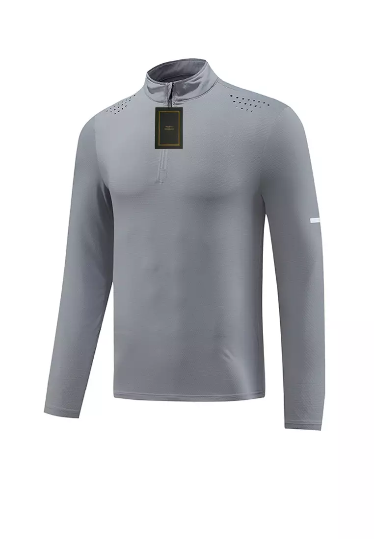 Half zip crewneck store