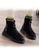 Twenty Eight Shoes black Nubuck and Top Layer Cowhide Mid Boots VB1555 EB4EASH12ECCA1GS_2