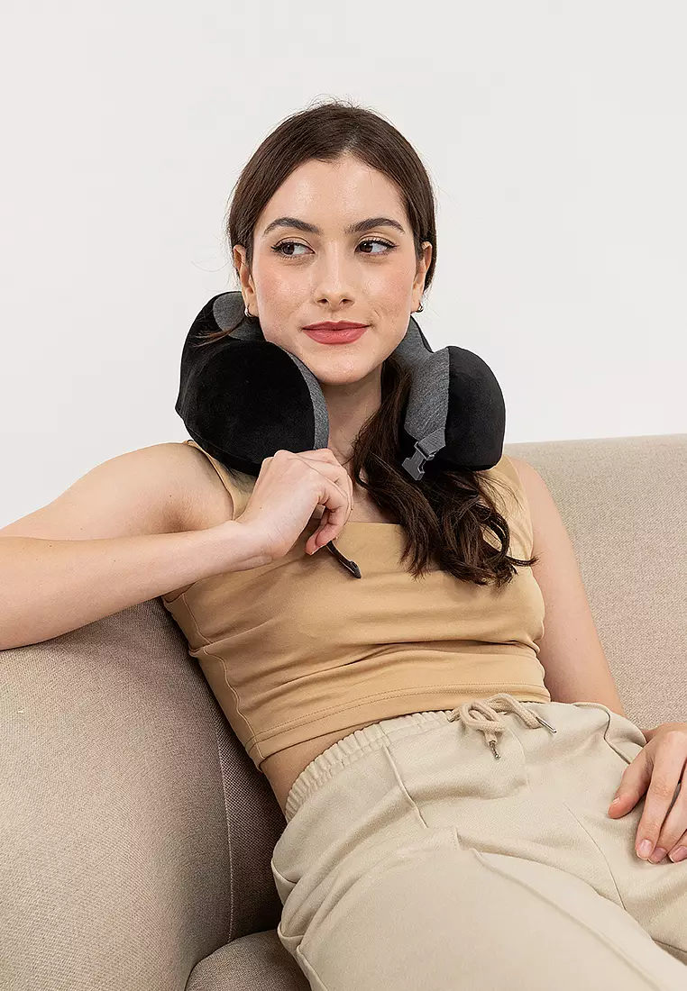 Perfect Rest Travel Neck Pillow Black