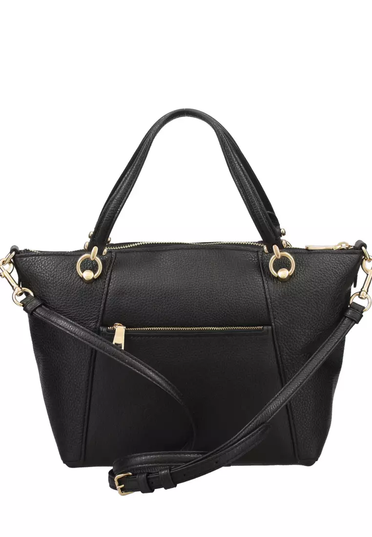 COACH [CLEARANCE] Coach Kacey Satchel - Black 2024 | Buy COACH Online ...