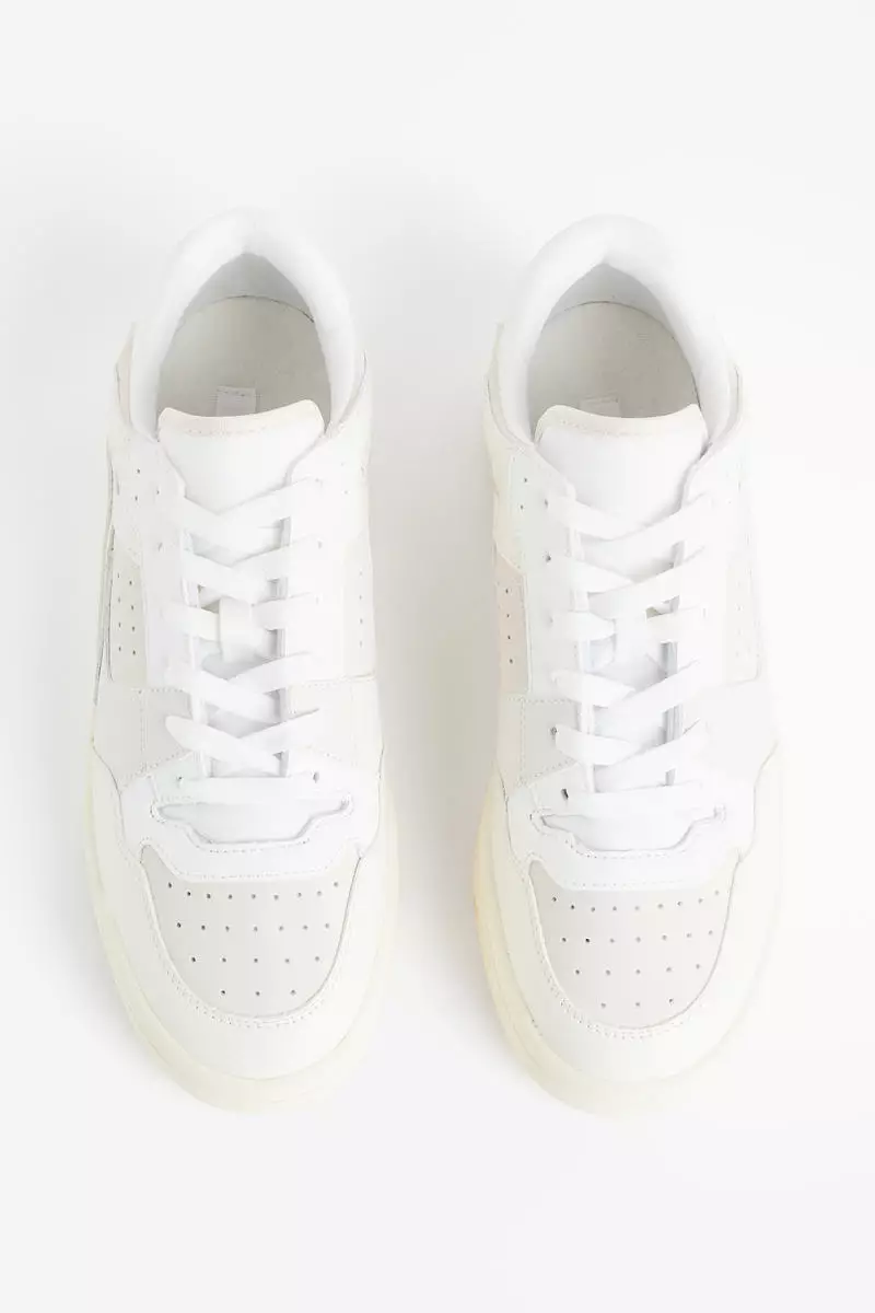 H&m white tennis shoes on sale