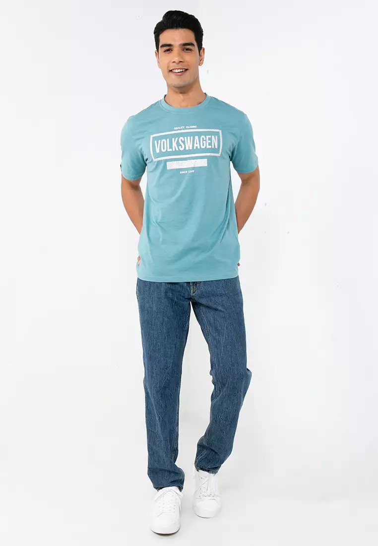 Round Neck Graphic Tee